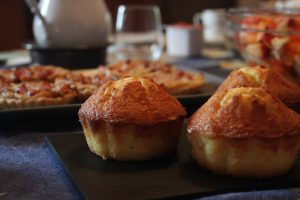 Breakfast - Muffins and tarts